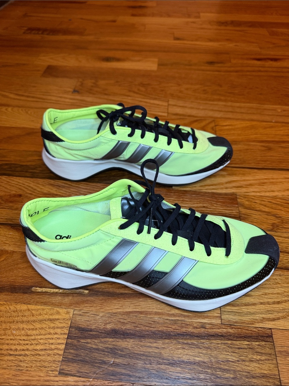 adidas Originals Neon Yellow & Black Tokyo Women’s Sneakers - Picture 2 of 6
